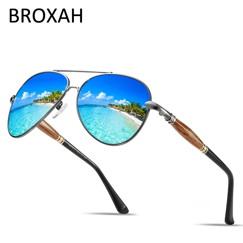 

Fashion Polarized Sunglasses Men Women Aviation Sunglass 2024 Metal Frame Eyewear Car Driving Glasses UV400 Oculos De Sol