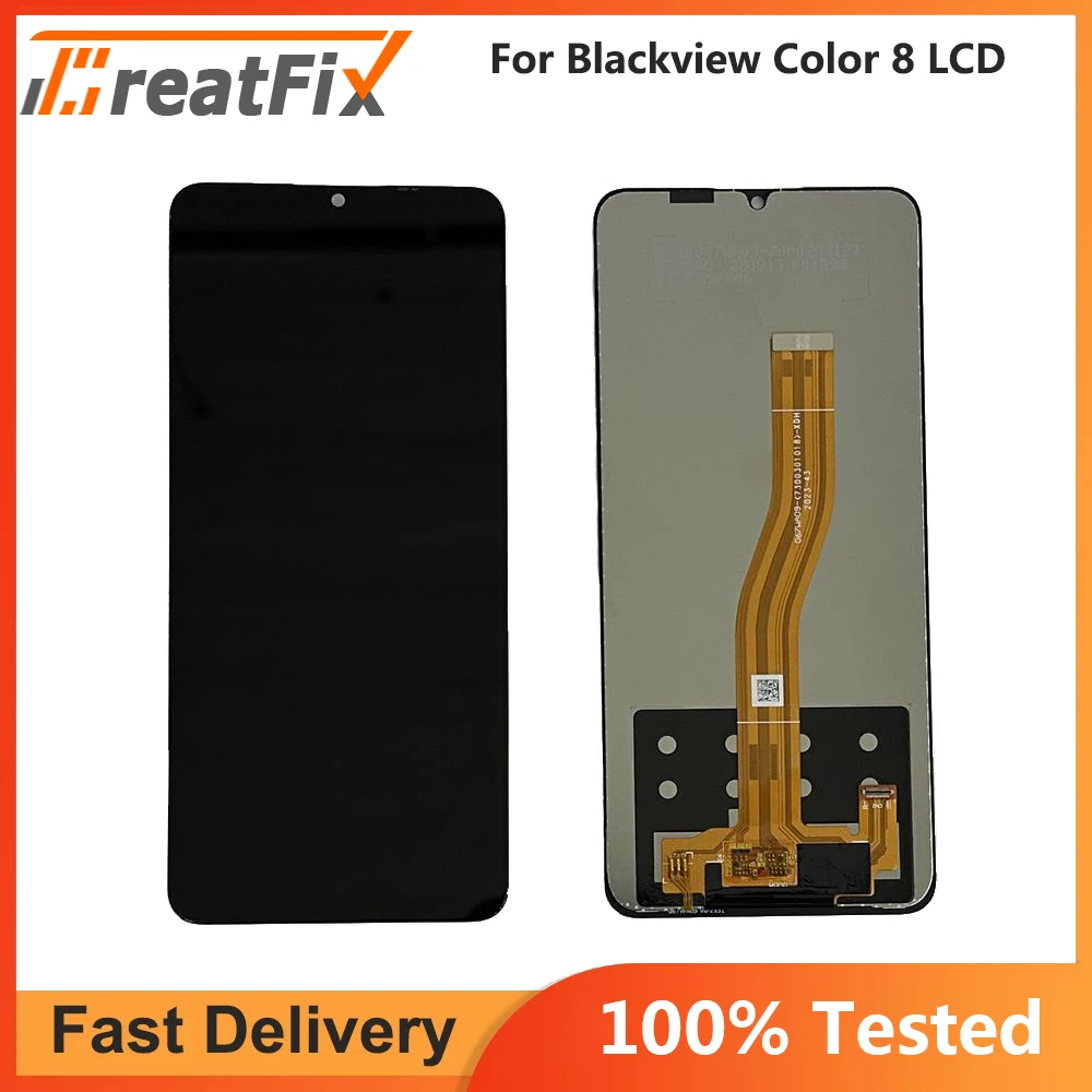 6.75''Original Tested For Blackview Color 8 LCD Display Touch Screen Digitizer Assembly Repair For Blackview Color 8 Lcd Sensor