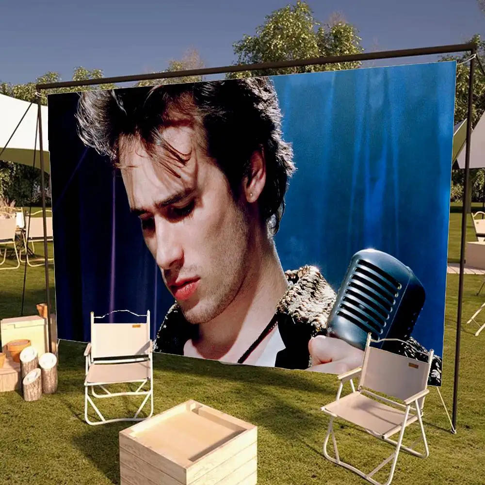 Singer J-Jeff B-Buckley Large Size Shop Art Promotion Advertising Booth Flag Hanging Banners