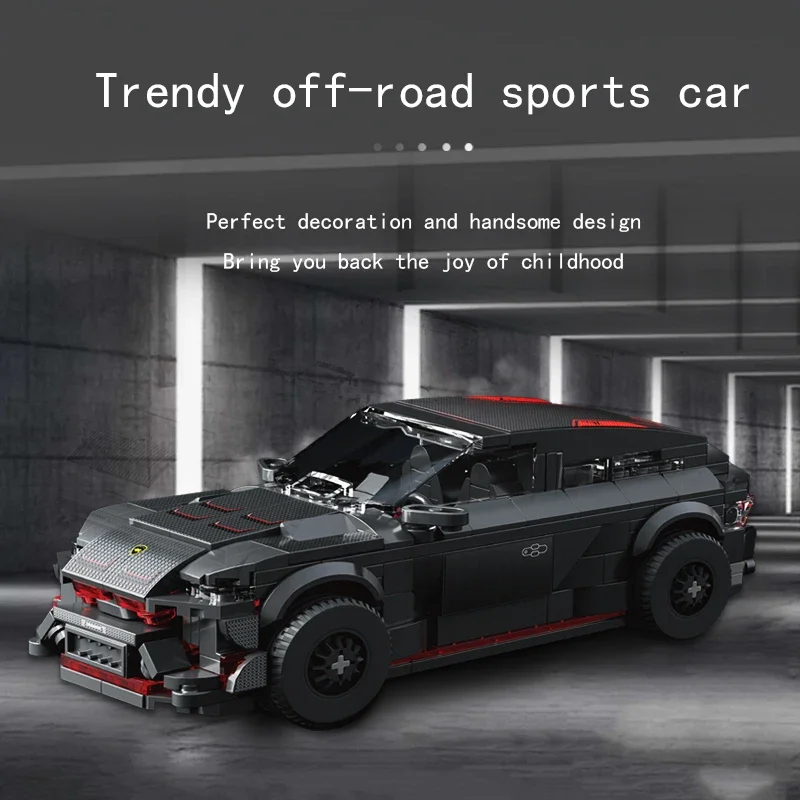 470PCS City Racing Car Building Blocks Champion Sports Car Vehicle Model Bricks Adult Collection Display Kids DIY Toys Gifts