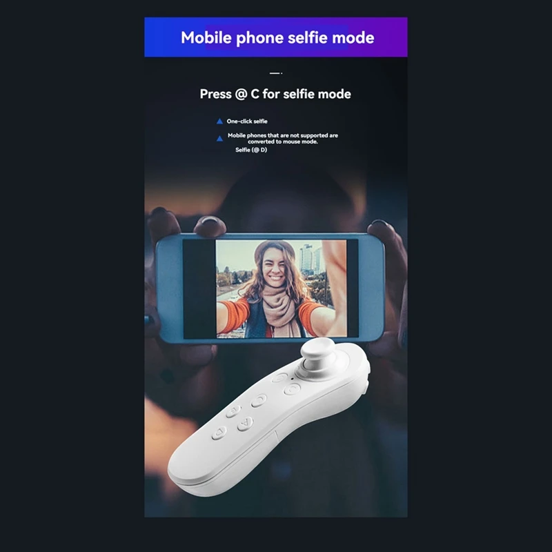 Bluetooth Wireless VR Remote Game Controller Joystick Gamepad Somatosensory Remote Control