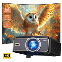 DESS 2025 New Projector 1080P Native Picture Quality Auto Focus Built-in Speaker Dual WiFi Android TV Projector Voice Assistant