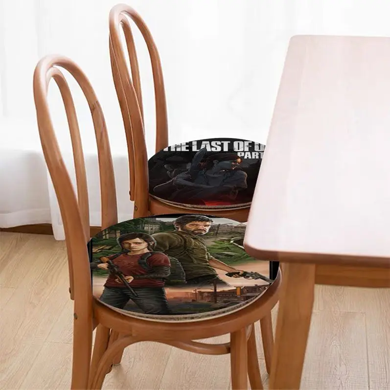 

The Last Of Us Part 2 Art Meditation Cushion Stool Pad Dining Chair Tatami Seat Cushion Anti-Slip Chair Mat Pad
