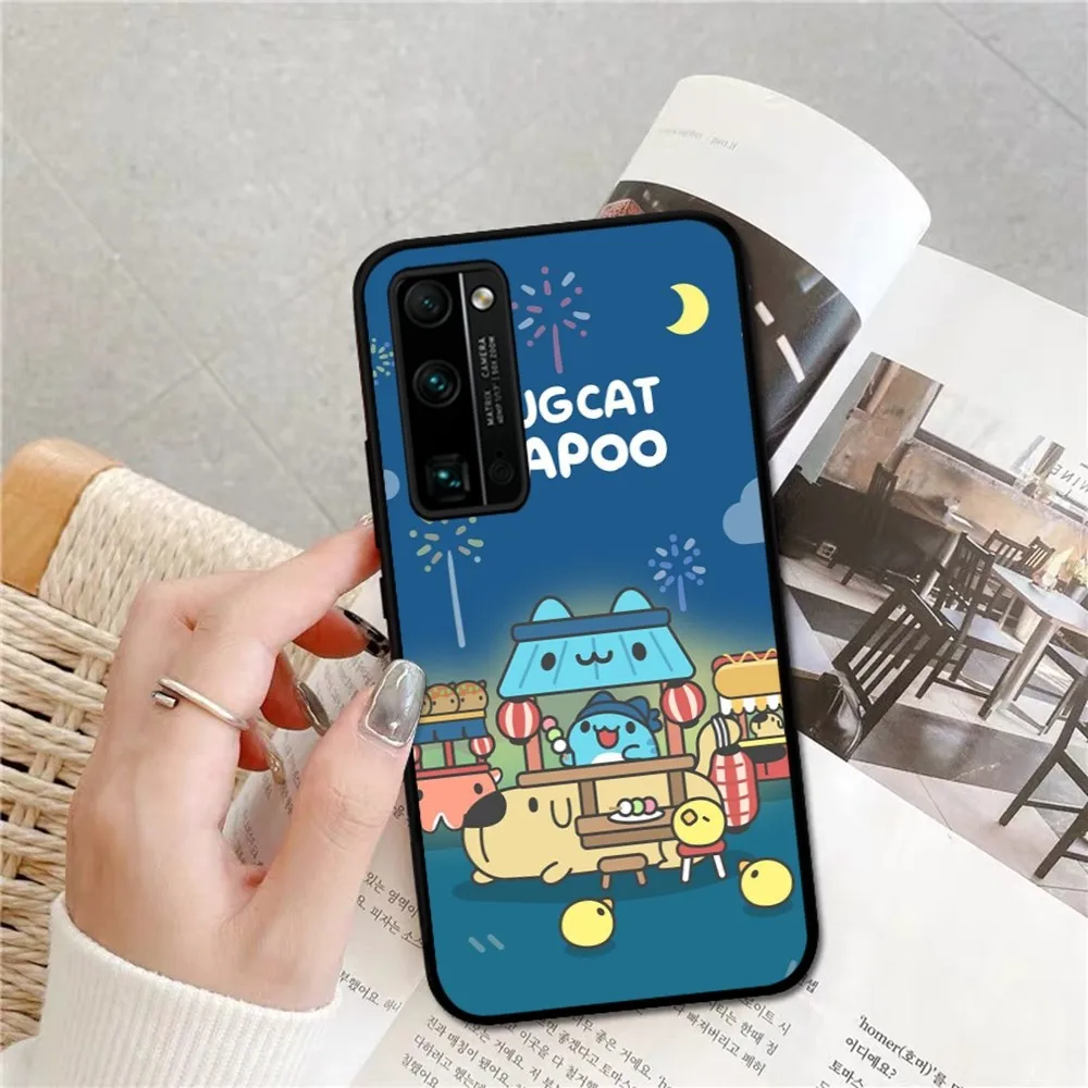 Bugcat Capoo cartoon Phone Case For Huawei Honor 10 lite 9 20 7A 9X 30 50 60 70 pro plus Soft Silicone Cover