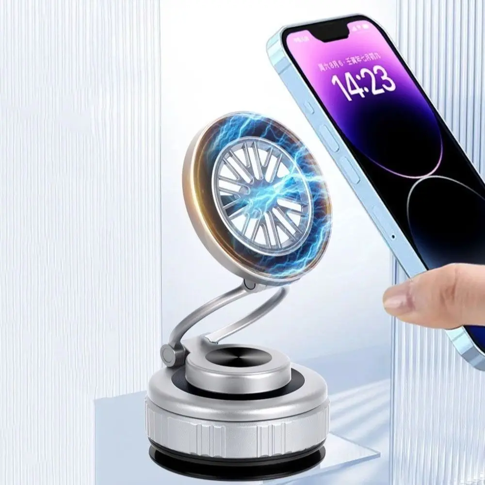 

Magnetic Car Phone Holder 360° Rotating Adsorption Bracket Auto Navigation Holder Universal Vacuum Suction Cup