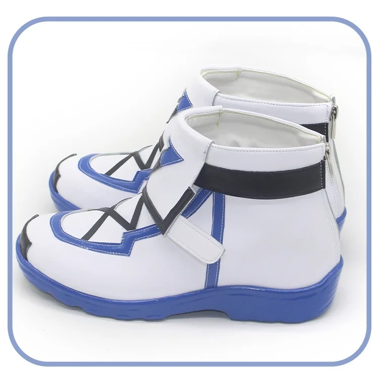 أحذية فووا التأثيرية إكسسوارات أنيمي Vtiber كوسبلاي الدعائم PU أحذية من الجلد أحذية كرنفال الهالوين مصنوعة حسب الطلب