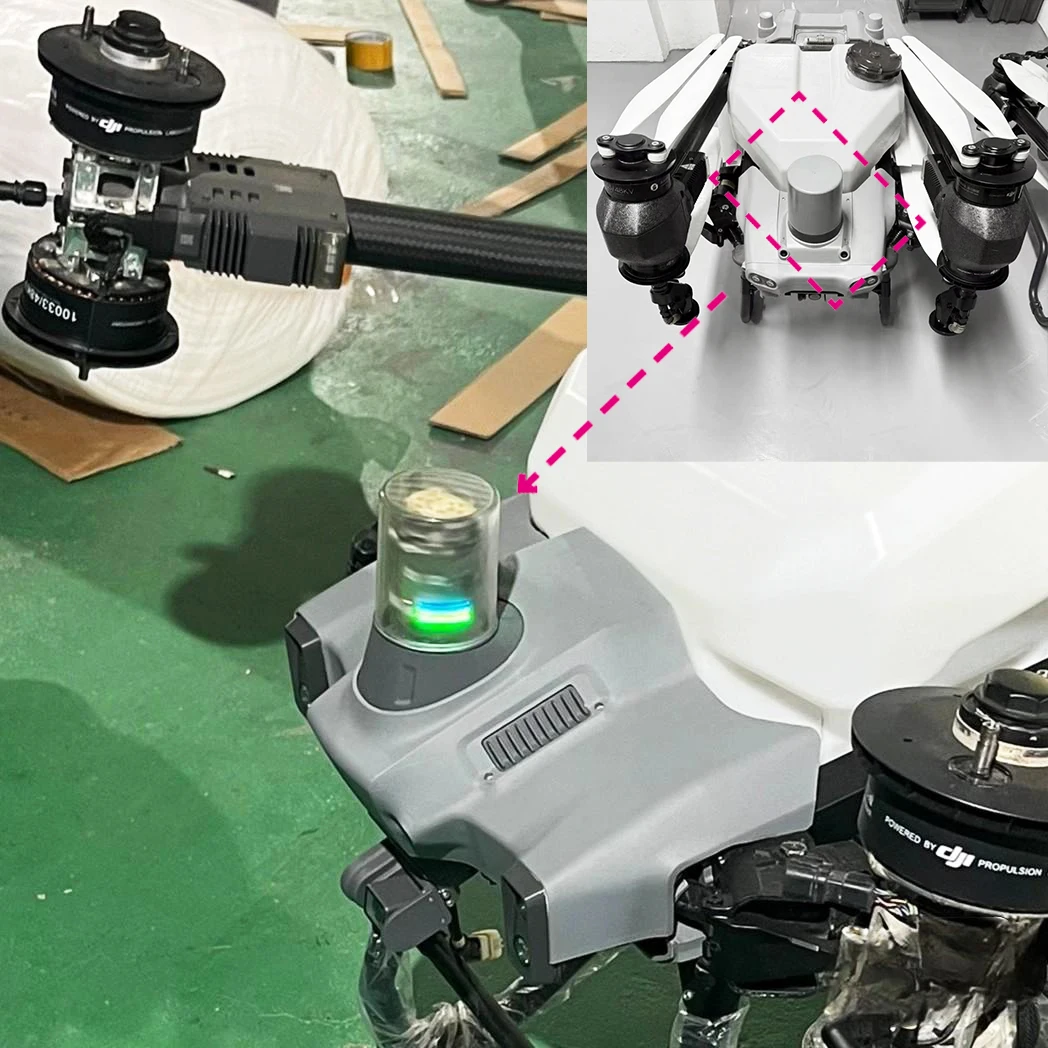 

New DJI agricultural drone T40T20PT50 radar transparent protective cover