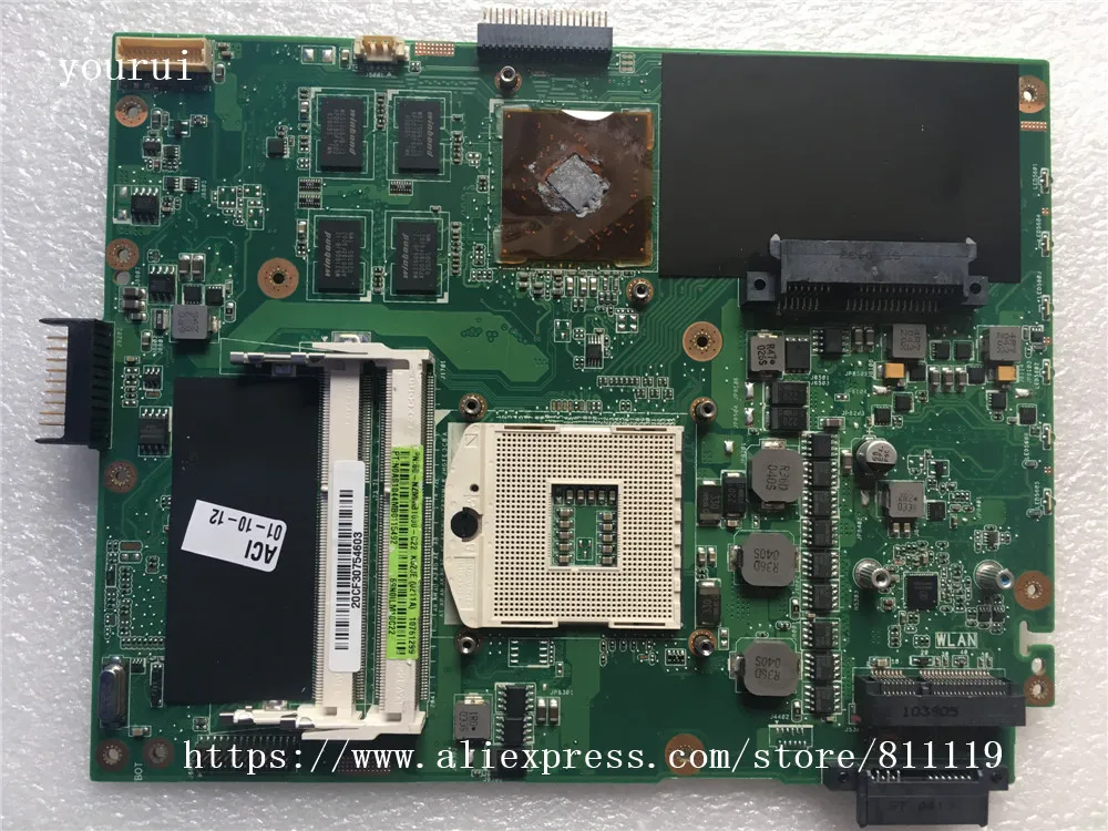 csrzsz para asus k52jr k52je placa mae do portatil rev 22 ddr3 k52jr teste de trabalho perfeito 01