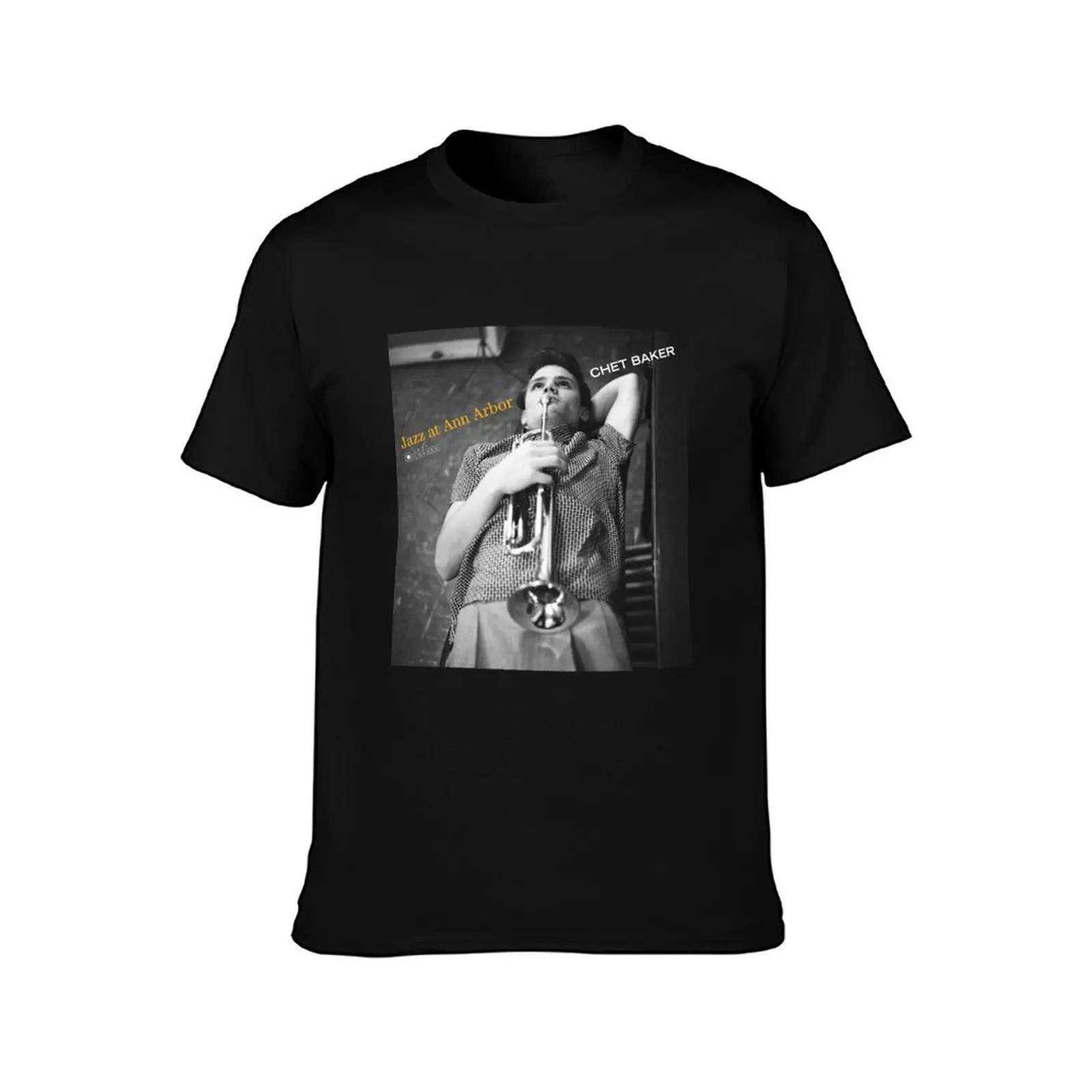 chet baker T-Shirt Comfortable Workout Short Sleeve Shirt T-Shirt