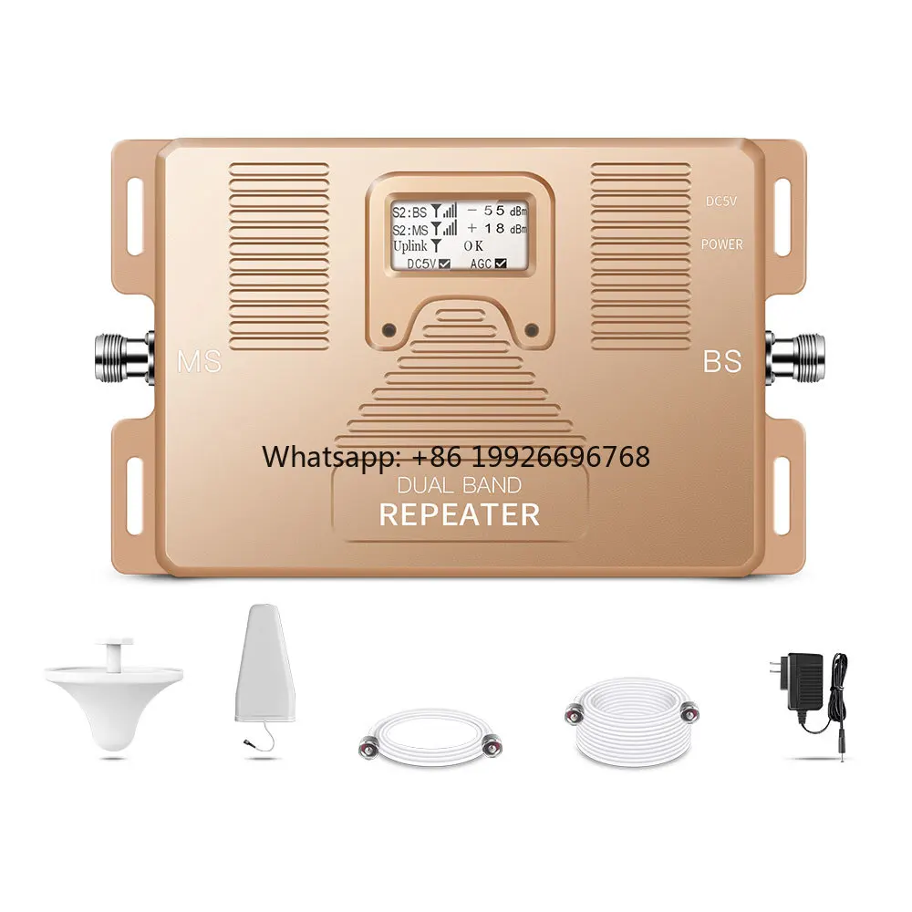 

Intelligence Band5 Band8 2G 4G Cell Phone Signal Booster Repeater for home use with AGC and ALC Functions manufacturer