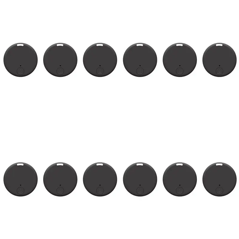 

【PROMOTION】12 Pack GPS Tracker For Vehicles Key Finder GPS Tracker Mini GPS Tracker Pet GPS Tracker Black