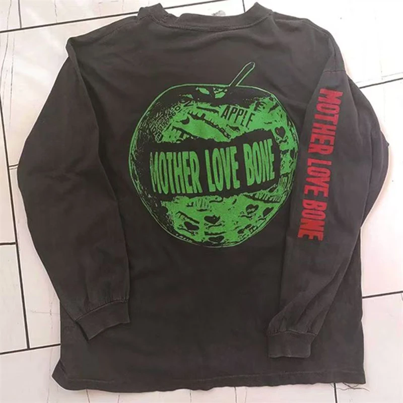 

Мужская повседневная хлопковая футболка Y2K в готическом стиле с геометрическим узором в стиле ретро, уличная модная одежда в стиле хип-хоп с длинными рукавами