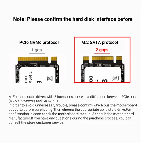 Imagen 2 del producto Disco Duro SSD Great Wall M.2 2280 de 128GB 256GB 512GB 1TB NGFF 2TB, Unidades de Estado Sólido de 540MP/S M2 SATA para PC de Escritorio y Portátil