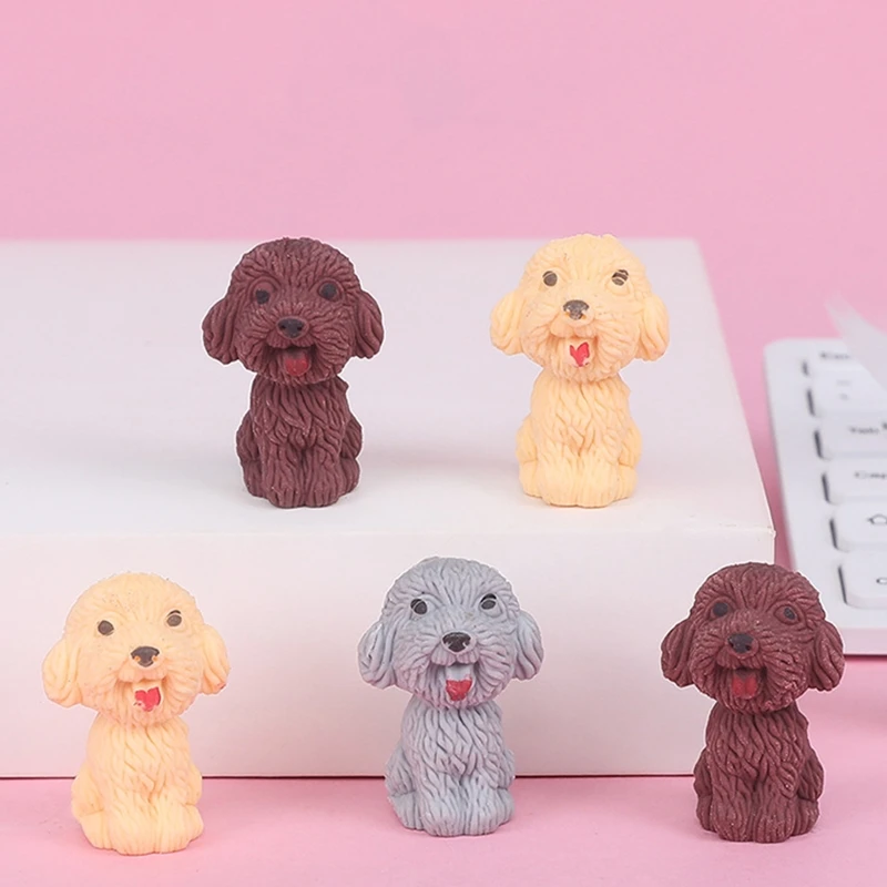 6Pcs Creative Sweet Candy Lolipopทำความสะอาดยางลบสำหรับของขวัญเด็กโรงเรียนQ6PA