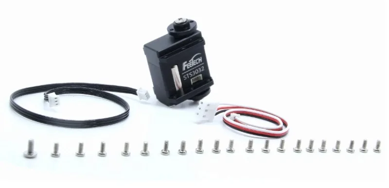 6V 4.5kg TTL Double Shaft Micro Servo 0-360Degree With Real-time Feedback Protection Upgrade STS3032 for DIY Robot Dog Programme