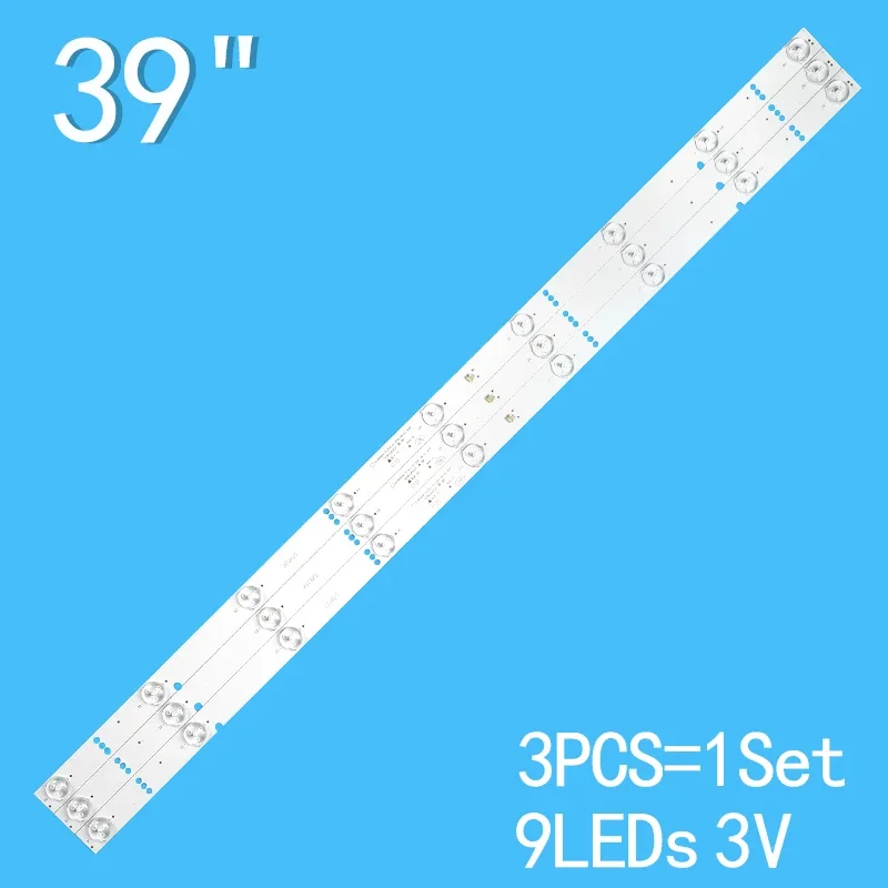 LED Backlit TV For KJ385D09-ZC21FG-02 303KJ385031 LED-39W6000 39LES76T2 39LES81T2 KM0385LDPH02S