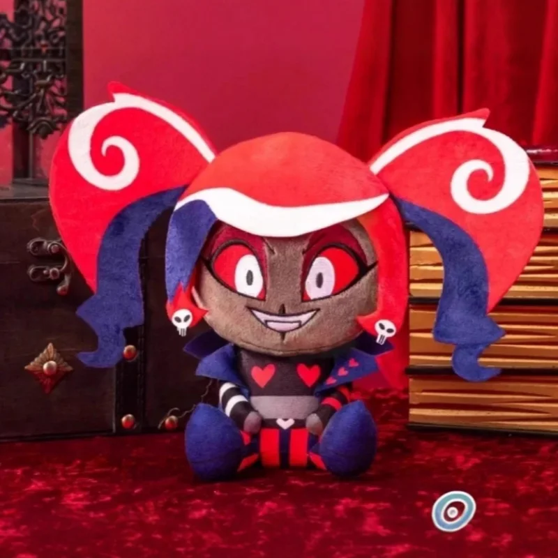 New Hazbin Hotel Anime Niffty Figure Sitting Plushies Cute Stuffed 25cm Dolls Collectibles Cartoon Peripherials Toys