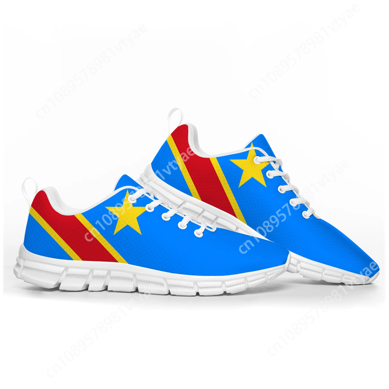 Democratic Republic of the Congo Flag Sports Shoes Mens Womens Teenager Kids Children Sneakers Custom High Quality Couple Shoes