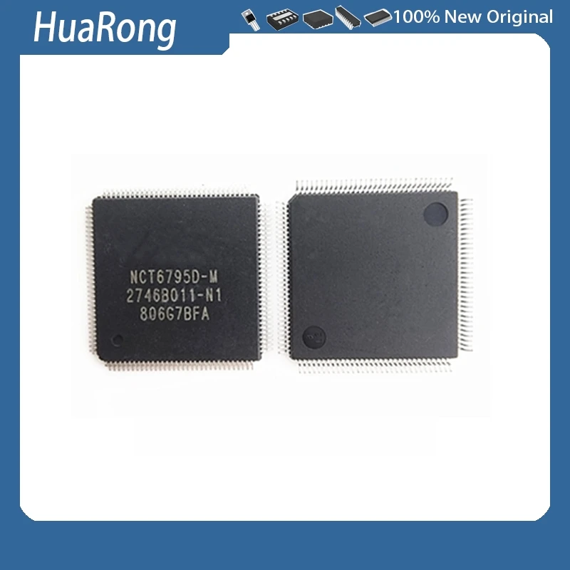 2Pcs/Lot NCT6795D-M NCT6795D NCT6797 QFP-128