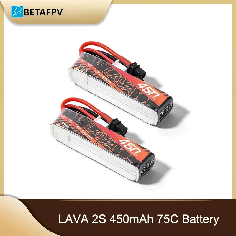 Bateria BETAFPV LAVA 2S/3S/4S 450mAh 75C (2szt)