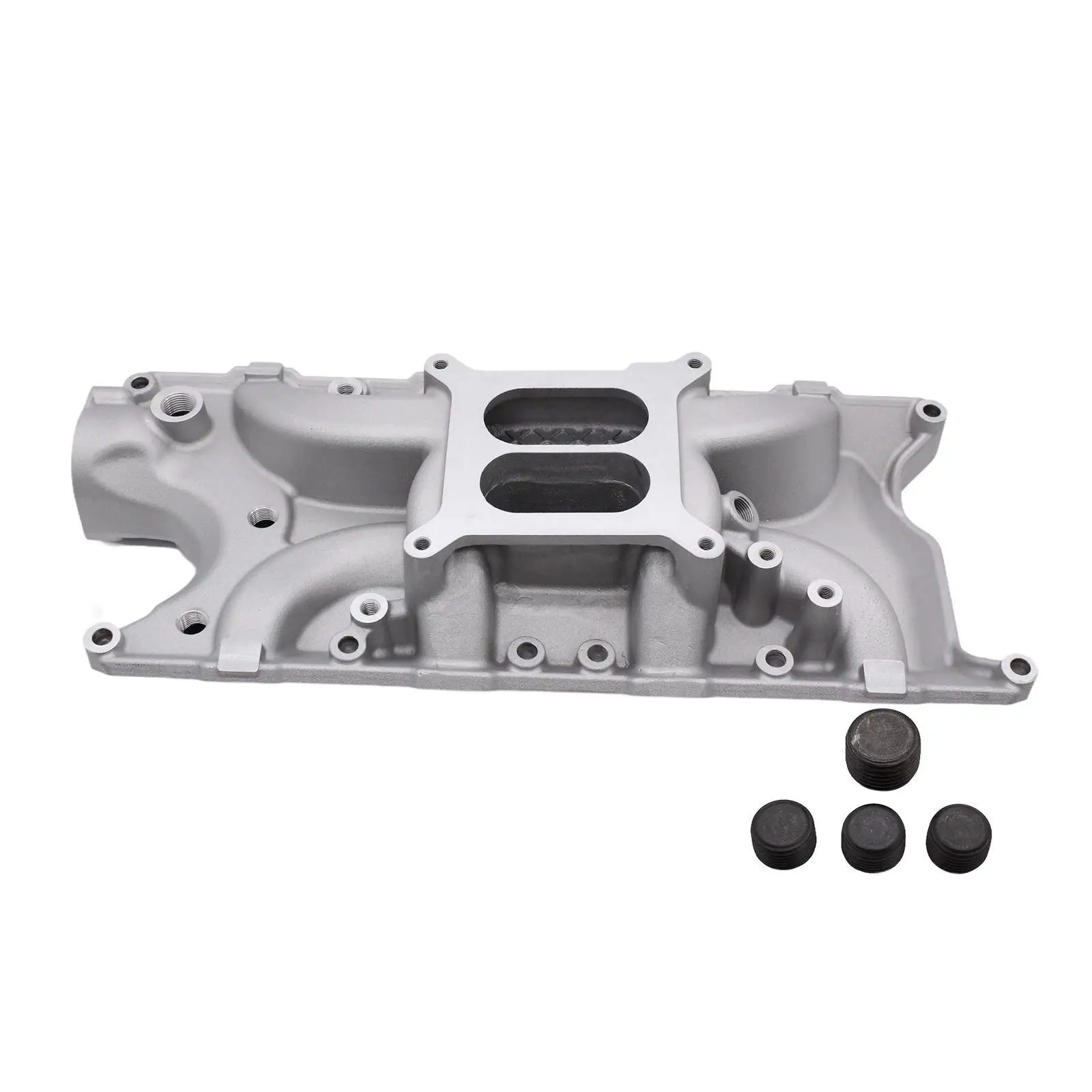 Intake Manifold DM-3212 Aluminum High Flow Flow Channel Easy to Use Wear Resistant Practical Parts for Ford Sbf 260 289 302