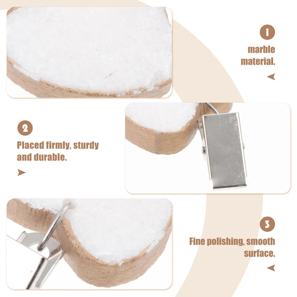 6 قطع من حوامل مفرش المائدة على شكل قلب من الرخام الطبيعي لتغطية الطاولة الآمنة والستائر لتزيين غرفة الطعام