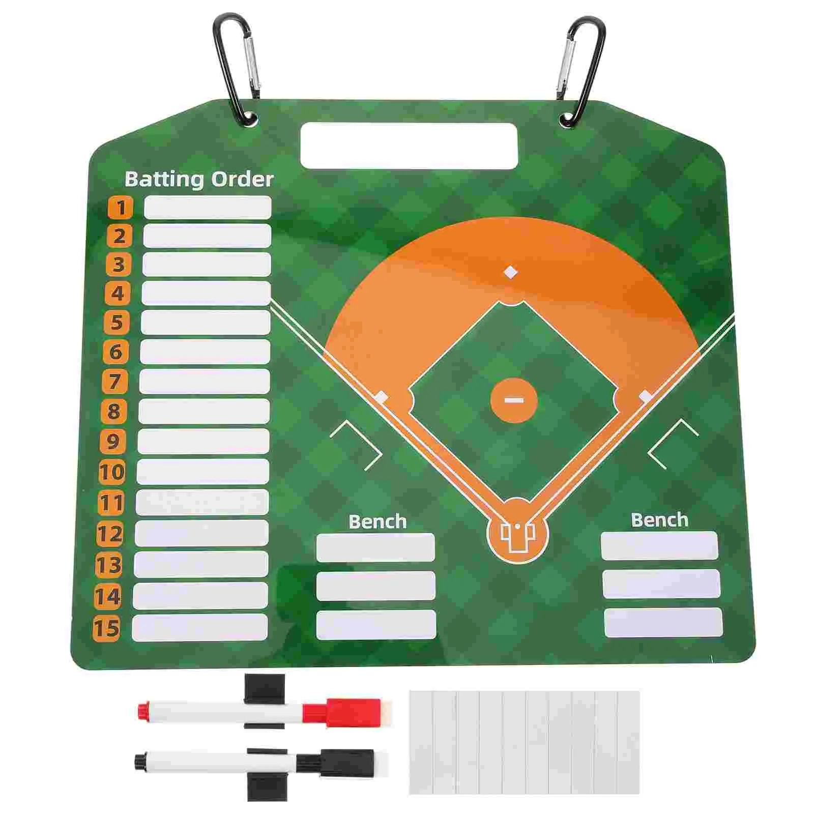 

Sports Ball Coaching Board Baseball Training Coaches Board Portable Dry Erase Baseball Board Training Tactics Clipboard