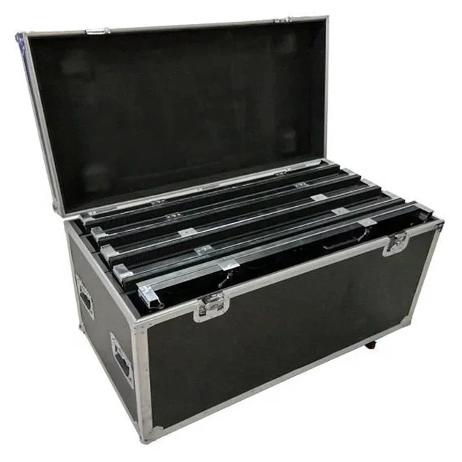 Aluminum Flight Case for LED Display Screen 5 in 1 500x1000mm Full Protect