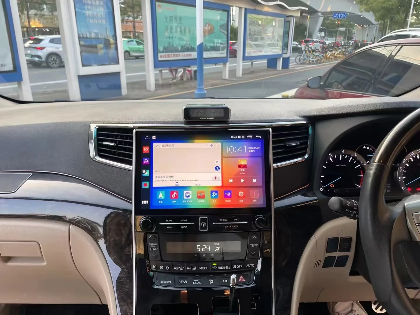 

11.5Inch Screen CarPlay For Toyota VELLFIRE Alphard 20 2008 2014 Car Multimedia Video Player GPS Radio 256G Head Unit