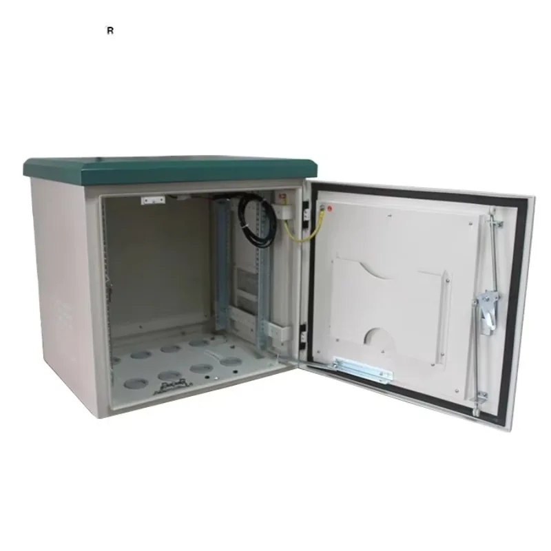 

Outdoor CCTV Pole/Floor Standing Cabinet+19'' Network Enclosure,IP55 Wall Mount Outdoor Street Cabinet