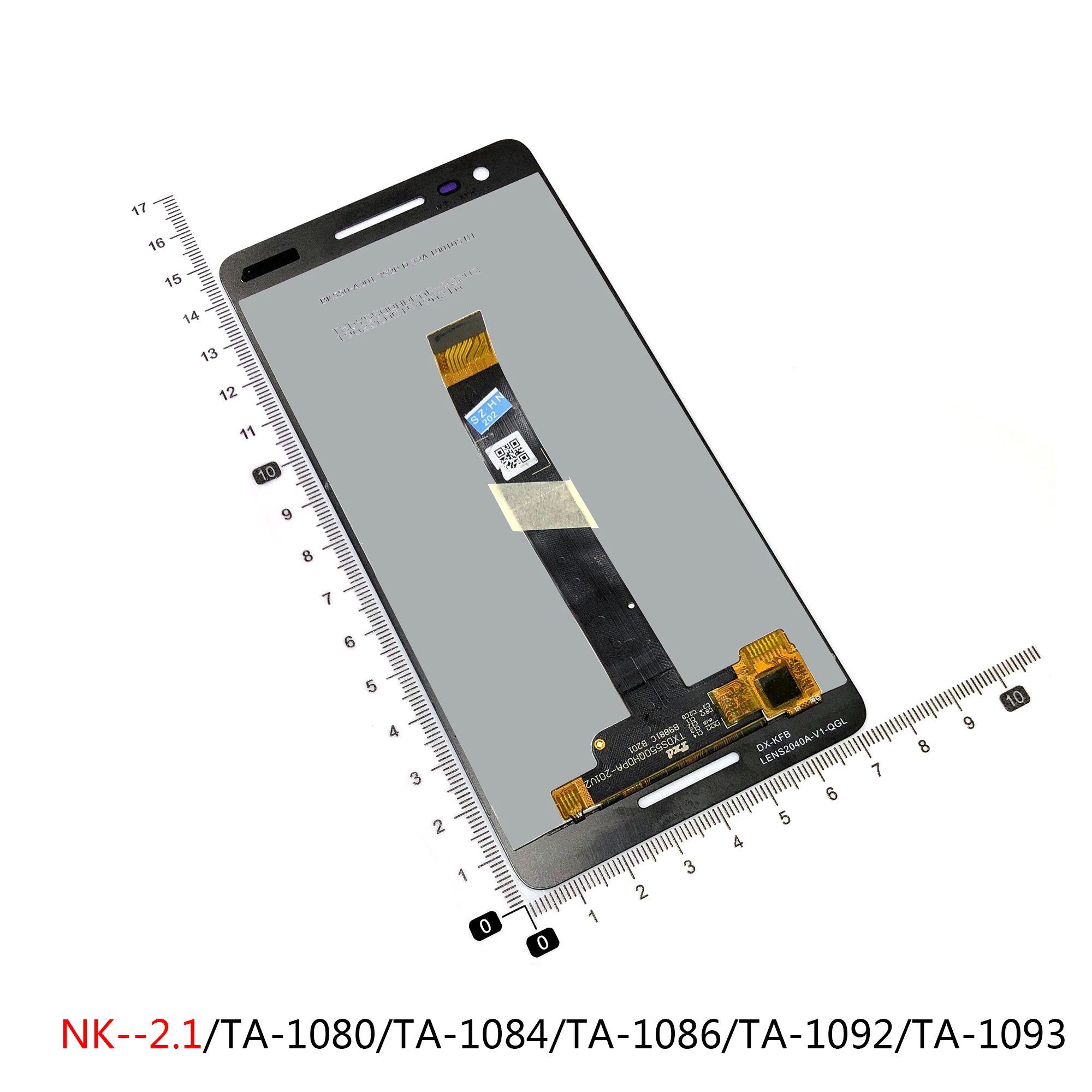 For Nokia 1 LCD 2 LCD 2.1 2.3 2.4 LCD Display TA-1047 TA-1029 TA-1080 TA-1206 Touch Screen Digitizer Assembly LCD