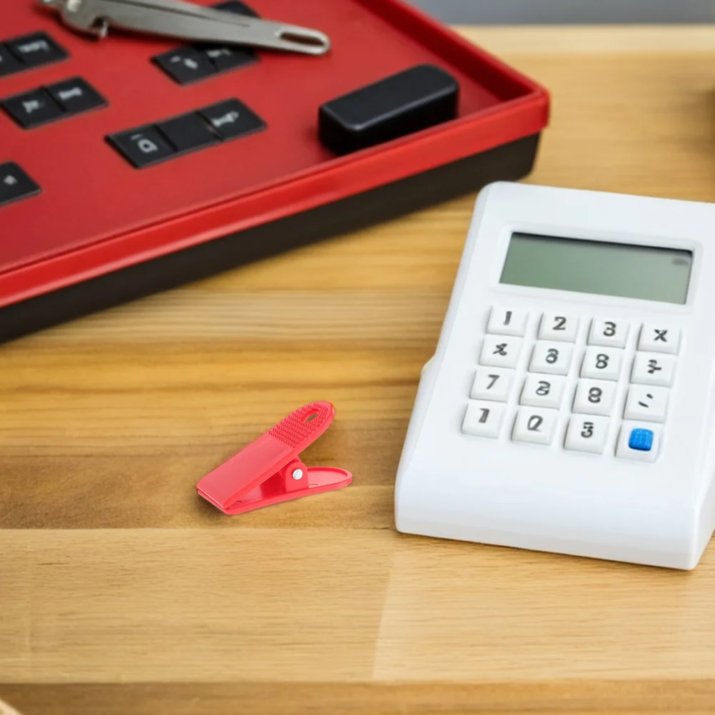 

8Pcs Treadmill Safety Switch Clip Universal Key Replacement Emergency Stop Cord Clamp Spring Loaded Durable Plastic