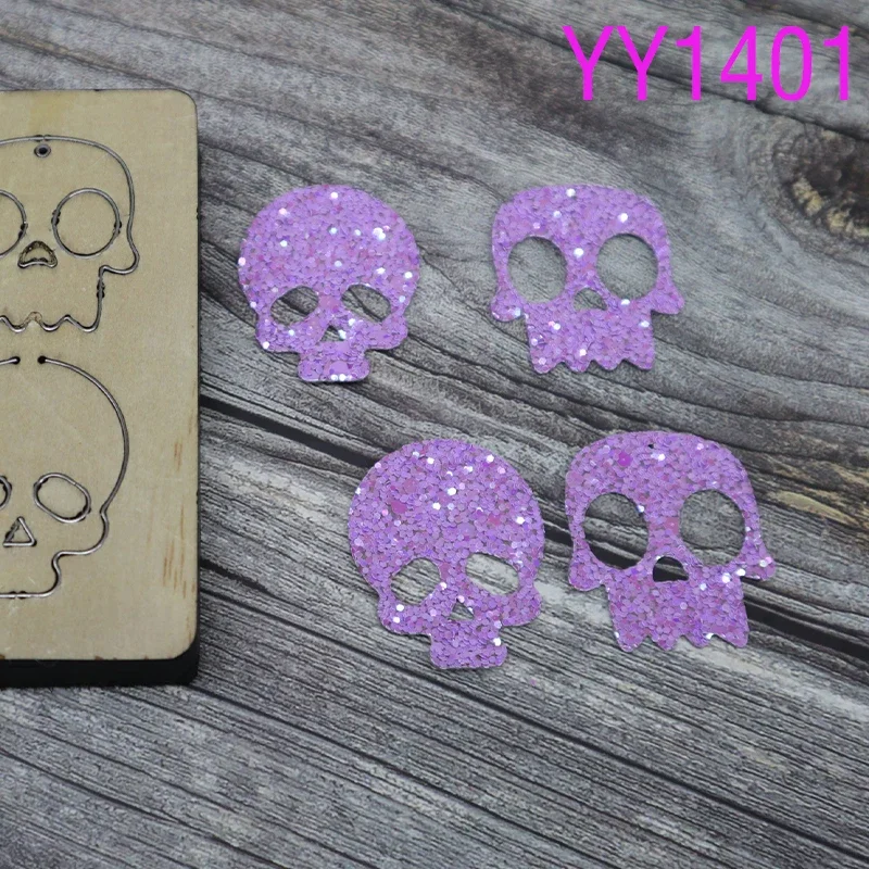 Skull EarringYY1401 wood die knife die is suitable for the market general manual knife die