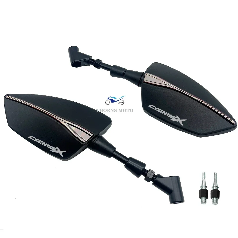 High-Quality Adjustable Motorcycle Rear View Mirrors Pair For YAMAHA CYGNUSX 125 SMAX 155 BWS R 125 ZUMA Moto Accessories