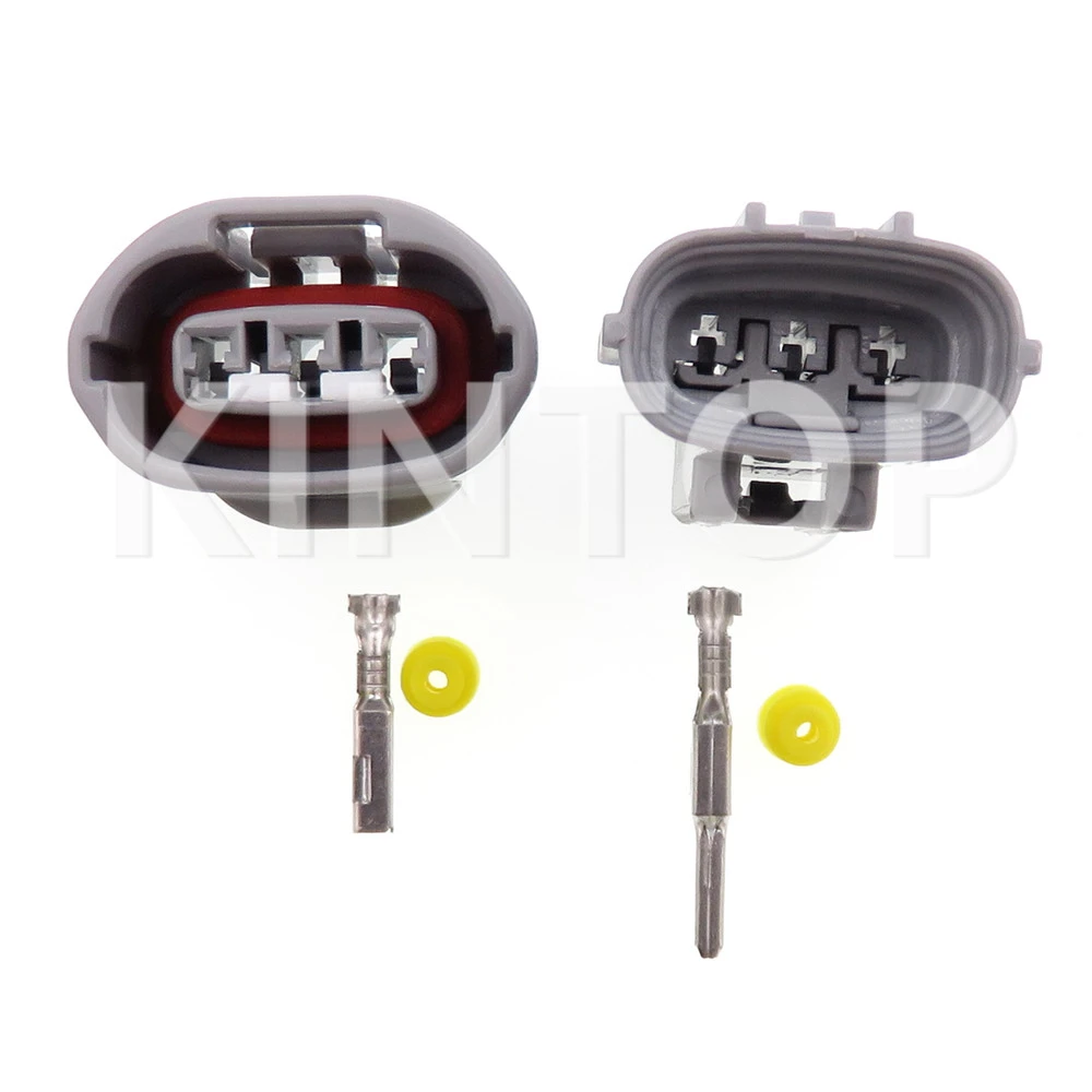 1 Set 3 Pins Auto Generator Cable Harness Sealed Socket AC Assembly For Toyota Lexus 6189-0443 6188-0282 6189-0442 - Image 3