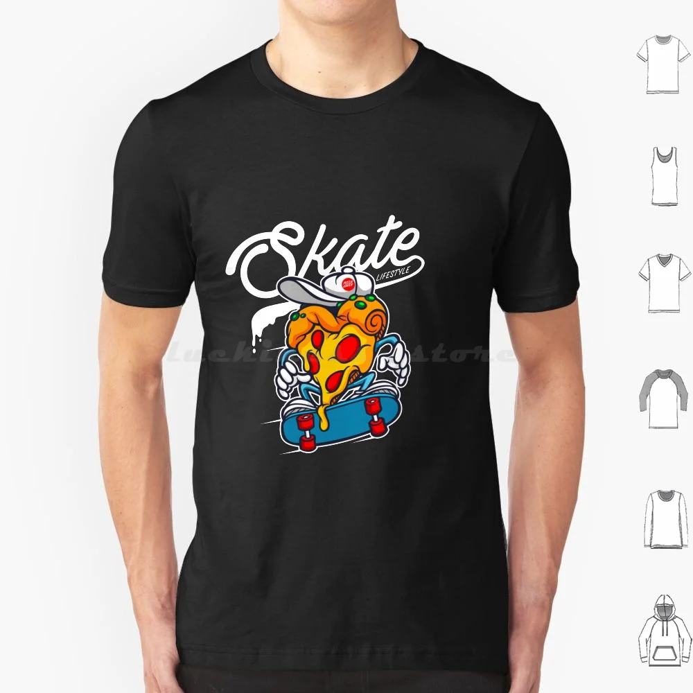 Skater Pizza T Shirt 6xl Cotton Cool Tee Skateboarding Is Not A Crime Skateboarding Is Not A Crime Skateboarding Is Not A Crime