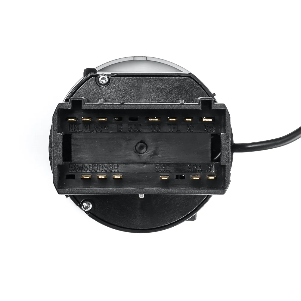 Chrome Headlight Fog Control Switch Fog Light with Auto Sensor For Transpoter T4 Passat B5 B5.5 New Beetle Bora golf Mk4