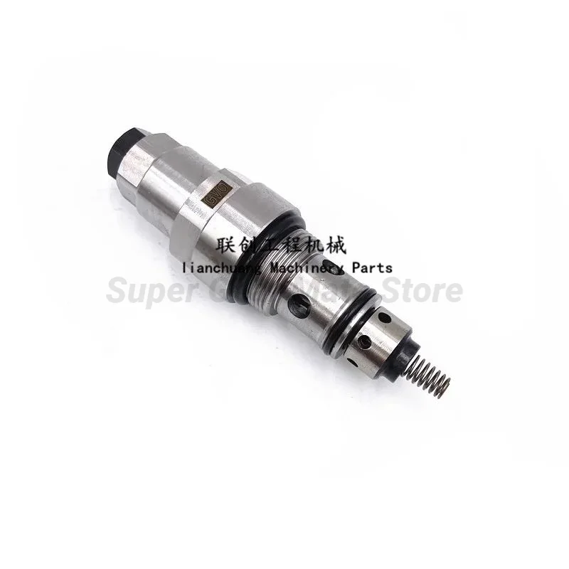 For Kobelco SK100 SK120 SK200-1-2-3 Secondary overflow valve Fish fillet auxiliary gun distributor gun excavator Parts