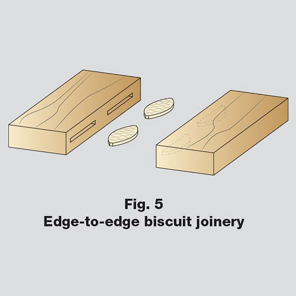 Placas de conexión de madera para máquina de espiga, accesorio para manualidades, carpintería, galletas, Joiner, 150 piezas