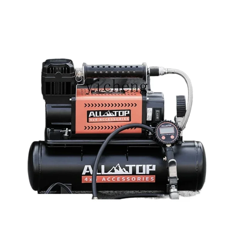 

car air pump electric high pressure car 12V air pump high power with air storage tank