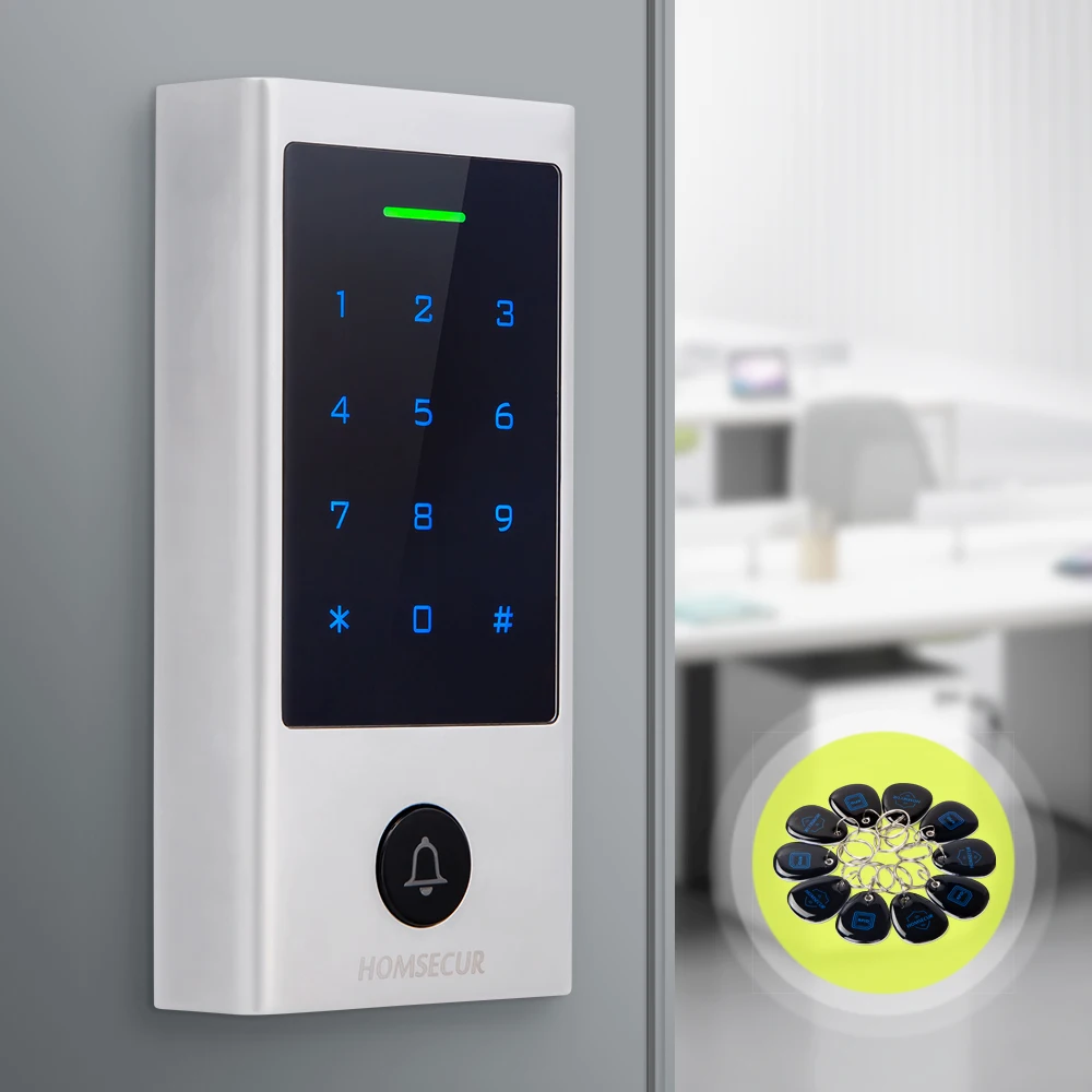 HOMSECUR H1-WIFI-EM Waterproof IP66 APP WIFI Password Access Control WG26~44 Anti-Vandal
