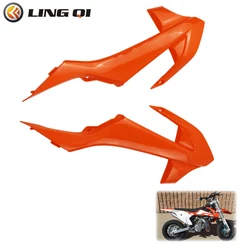 LING QI Motorcycle Side Mudguard Fairing Body Plastic Cover Kit Set Fender For China KT50 Mini Dirt Pit Bike SENIOR JUNIOR