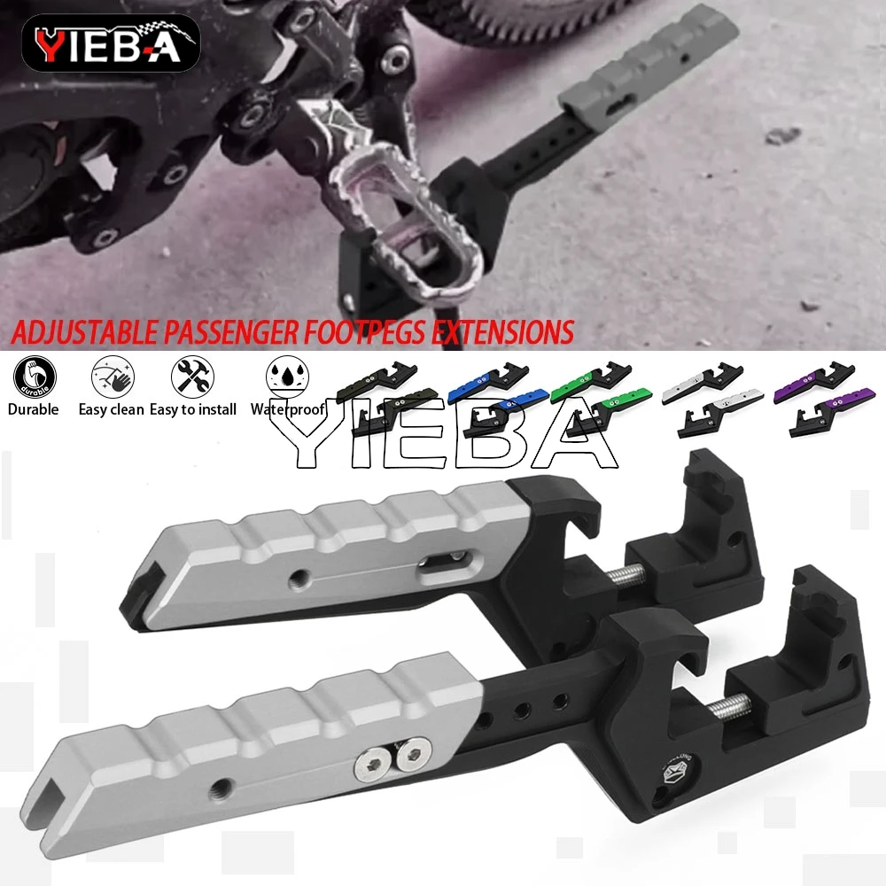 

For HUSABERG FE450S FE 450S 450E 2004-2014 2013 FE450E Motorcycle Accessories Passenger Foot Peg Extensions Extended Footpegs