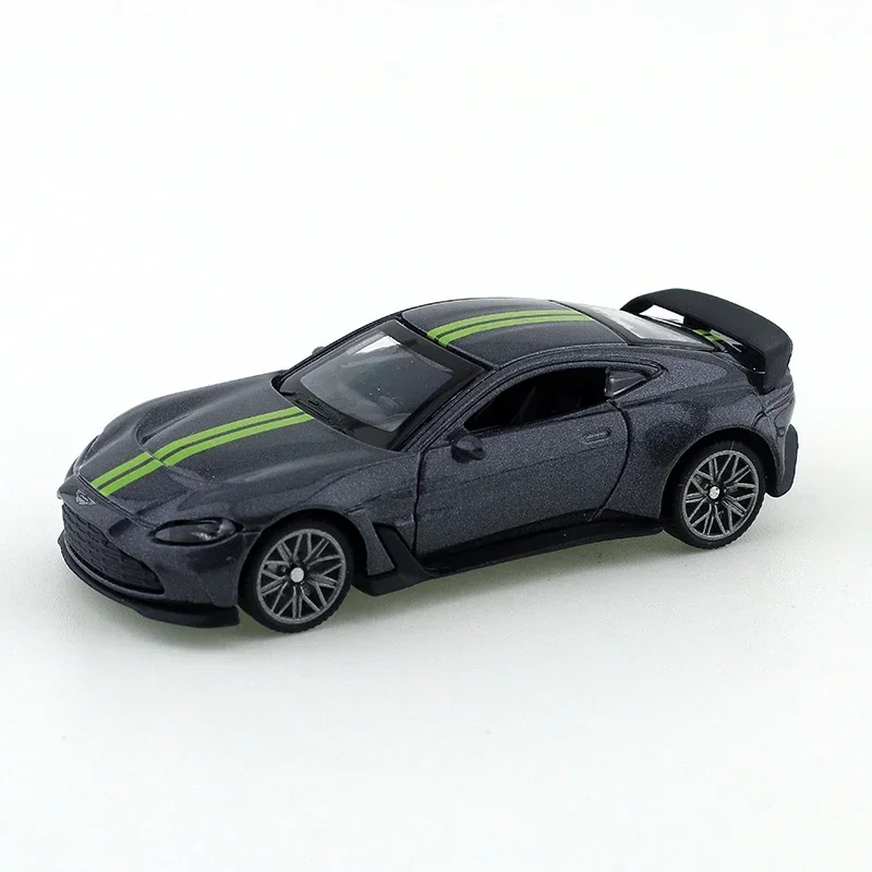 TSC 1/64 Aston Martin V12 автомобильные игрушки из сплава, литая под давлением металлическая модель, детский рождественский подарок, игрушки для мальчиков, модифицированная тележка