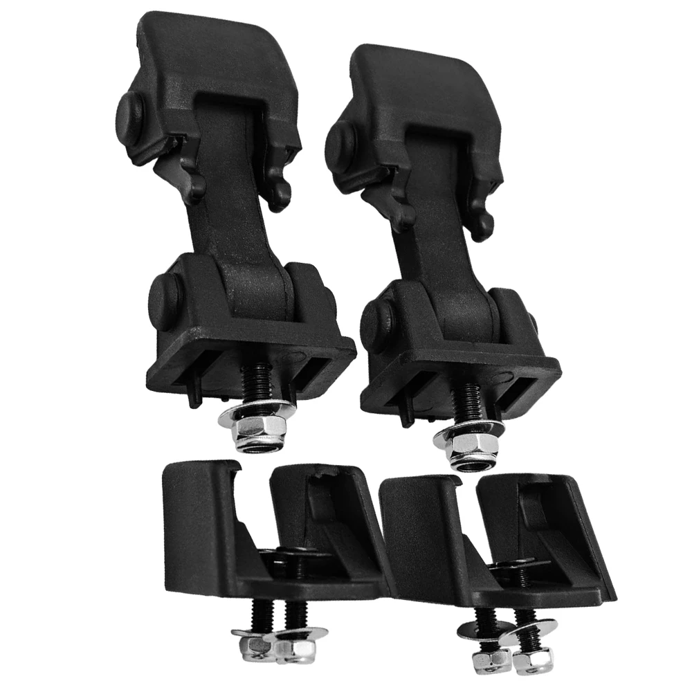 

4PCS For 1997-2006 Jeep Wrangler TJ Hood Latches and Brackets 55176636AD 55395652AC