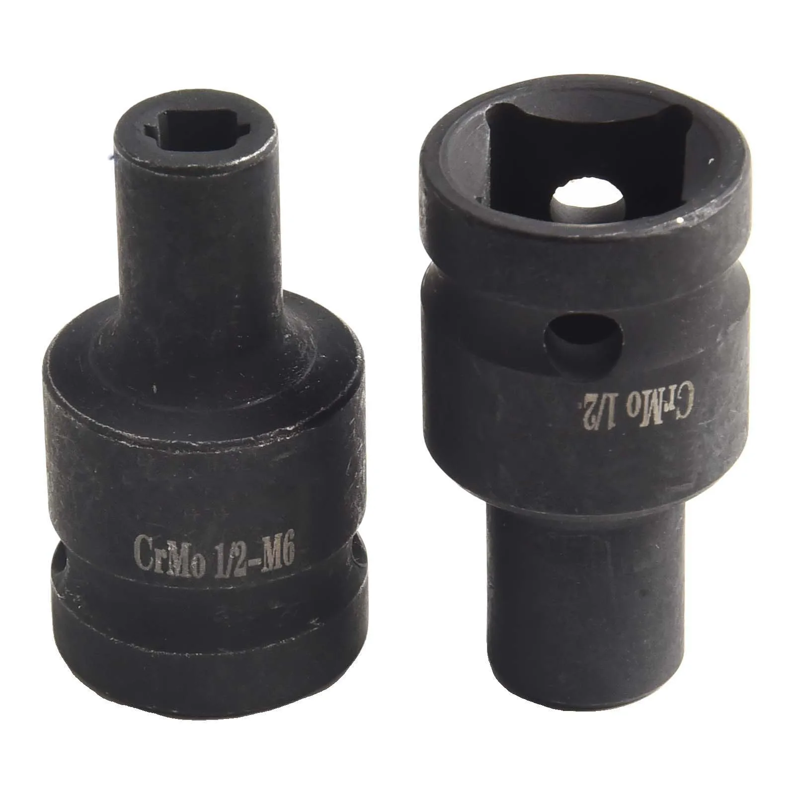 5pcs Square Screw Tap Socket Adapter Holder Extension Bar 1/2 Inch Driver Thread Tap Adapter For Electric Driver Wrench 6-14mm