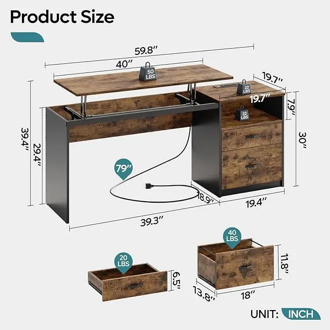 Wood board practical gaming table office bedroom adjustable height desktop computer table household writing table