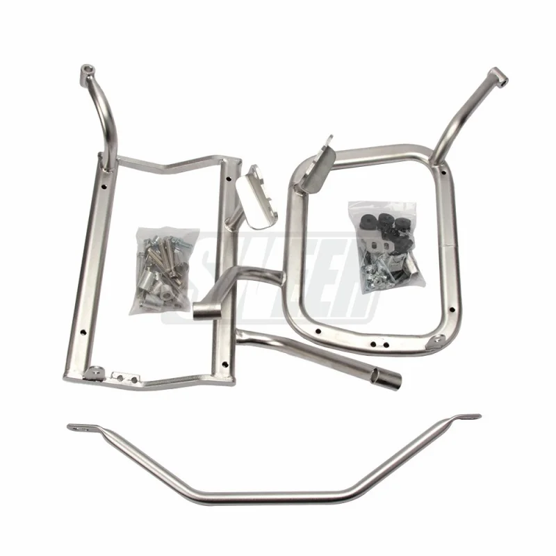 35L For BMW G310GS Modified Accessories Motorcycle Trunk Aluminium alloy Side Box Bracket Side Frame Tailstock Backrest