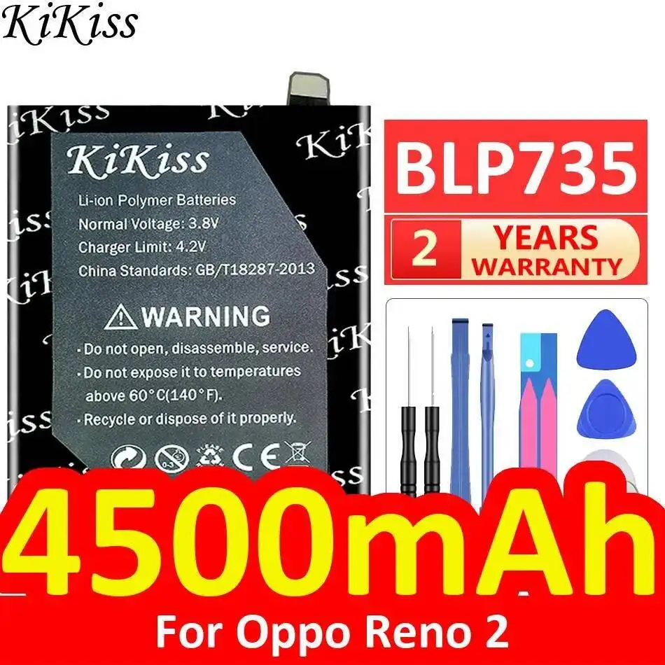 

BLP735 For Oppo Reno 2 Fast Charging 4500Mah Mobile Phone Battery High-Capacity