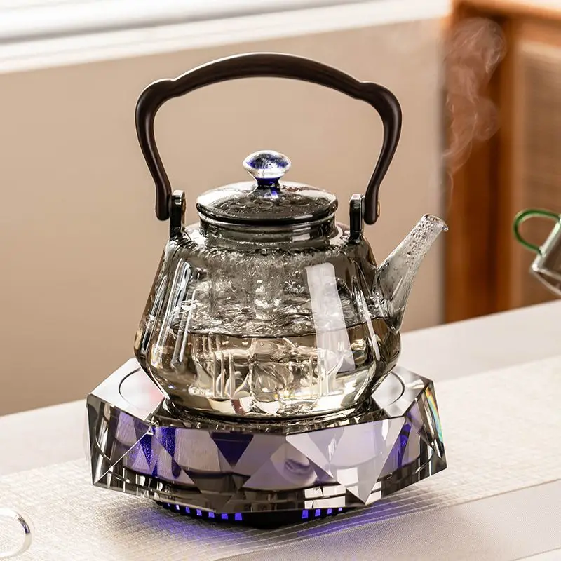 Household Tea Set Health Boiling Teapot Simplicity Cold Kettle Hot Tea Makers  Modern Simplicity Desktop Heater For
